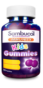 3 PACK OF Sambucol Immunity Gummies