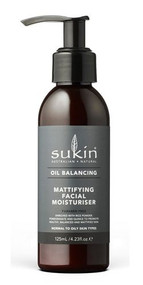 3 PACK OF Sukin Oil Balancing Mattifying Facial Moisturiser 125ml