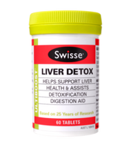 3 PACK OF Swisse Ultiboost Liver Detox 60 Tablets