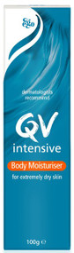 3 PACK OF Ego Qv Intensive Body Moisturiser 100G