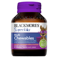 3 PACK OF Blackmores Superkids Multi Chewables 60 Tablets