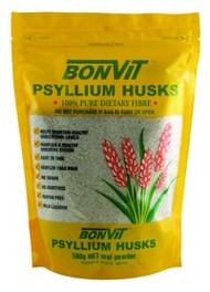 3 PACK OF Bonvit Psyllium Husk 500G