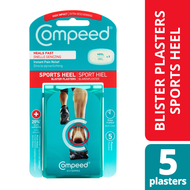 3 PACK OF Compeed Sports Heel Blister Plasters 5 Pack