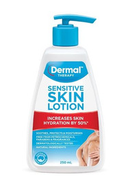 3 PACK OF Dermal Therapy Sensitive Skin Lotion 250ml