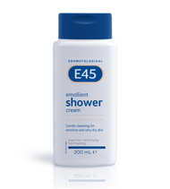 3 PACK OF E45 Emollient Shower Cream 200ml