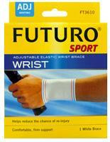 3 PACK OF Futuro Sport Adjustable Elastic Wrist Brace