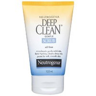 3 PACK OF Neutrogena Deep Clean Gentle Scrub 125ml