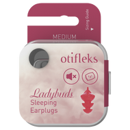 3 PACK OF Otifleks Ladybuds Sleeping Earplugs Medium 1 Pair