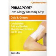 3 PACK OF Primapore Dressing Strip 6Cmx1M