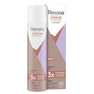 3 PACK OF Rexona Women Clinical Protection Gentle Dry Aerosol Deodorant 180ml