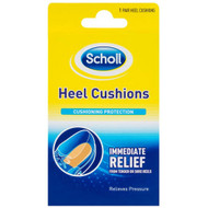 3 PACK OF Scholl Heel Cushions 1 Pair