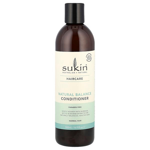 <img alt="Sukin, Natural Balance Conditioner, Normal Hair, 16.91 fl oz (500 ml)" title="Sukin, Natural Balance Conditioner, Normal Hair, 16.91 fl oz (500 ml),9327693006937"