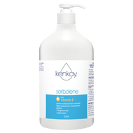 3 PACK OF Kenkay Sorbolene With Vitamin E Pump 1 Liter