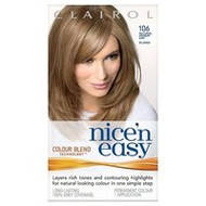 3 PACK OF Clairol Nice & Easy 106 Natural Medium Ash Blond