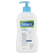3 PACK OF Cetaphil Baby Gentle Wash & Shampoo 400ml