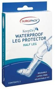 3 PACK OF Surgipack Keep Dry Half Leg X2 (6173)