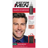 3 PACK OF Just For Men Shampoo-In Hair Colour Dark Brown