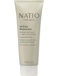 3 PACK OF Natio Men Oil Free Moisturiser 100g