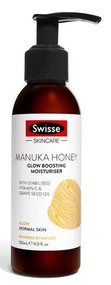 3 PACK OF Swisse Skin Care Manuka Honey Glow Boosting Moisturiser120ml