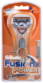 3 PACK OF Gillette Fusion Power Razor