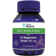 3 PACK OF Henry Blooms Tri-Magnesium Citrate 900mg 60 Capsules