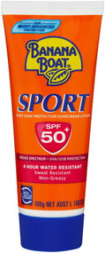 3 PACK OF Banana Boat Sport Lotion SPF 50+ Tube 100g