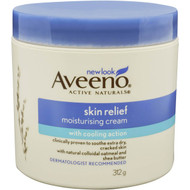 3 PACK OF Aveeno Skin Relief Moisturising Cream 312g