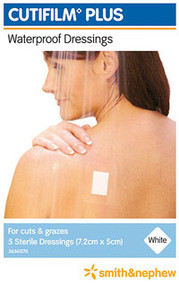 3 PACK OF Cutifilm Plus Dressing 5Cm X 7.2Cm 5 Pack