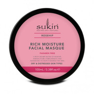 3 PACK OF Sukin Rosehip Facial Masque 100ml