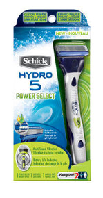 3 PACK OF Schick Hydro Razor Power Select Kit