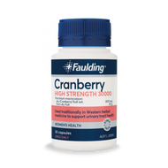 3 PACK OF Faulding High Strength Cranberry 30000 30 Capsules