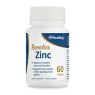 3 PACK OF Faulding Remedies Zinc Support 60 Tablets