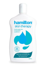 3 PACK OF Hamilton Skin Therapy Bath & Shower Oil 500ml