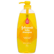 3 PACK OF Johnson & Johnson Baby Shampoo 800ml