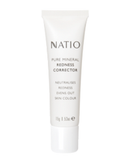 3 PACK OF Natio Pure Mineral Redness Corrector 15g