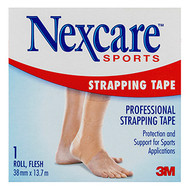3 PACK OF Nexcare Sport Professional Tape Tan 38mm