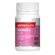 3 PACK OF Nutra Life Womens Multi 30 Capsules