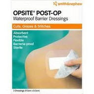 3 PACK OF Opsite Post Op Dressing 9.5X8.5Cm - 3 Pack