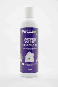 3 PACK OF Petway Wicked White Shampoo 250ml