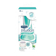 3 PACK OF Schick Intuition Sensitive Care Razor