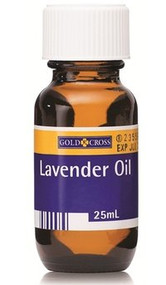 3 PACK OF Gold Cross Lavender Oil 25Ml