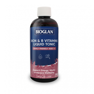 3 PACK OF Bioglan Iron & B Vitamins Liquid Tonic 250ml