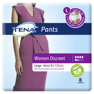 3 PACK OF Tena Pants Women Discreet Large 8 Pack