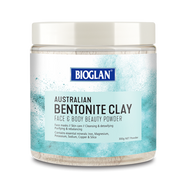 3 PACK OF Bioglan Australian Bentonite Clay 300g