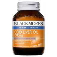 3 PACK OF Blackmores Cod Liver Oil 1000mg 80 Capsules