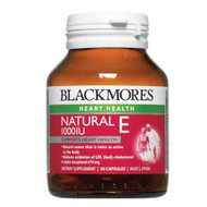 3 PACK OF Blackmores Natural E 1000IU 30 Capsules