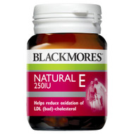 3 PACK OF Blackmores Natural E 250IU 50 Capsules