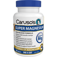 3 PACK OF Caruso's Super Magnesium 60 Tablets
