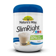 3 PACK OF Natures Way SlimRight Shake Vanilla 375g