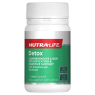 3 PACK OF Nutra Life Detox 30 Capsules